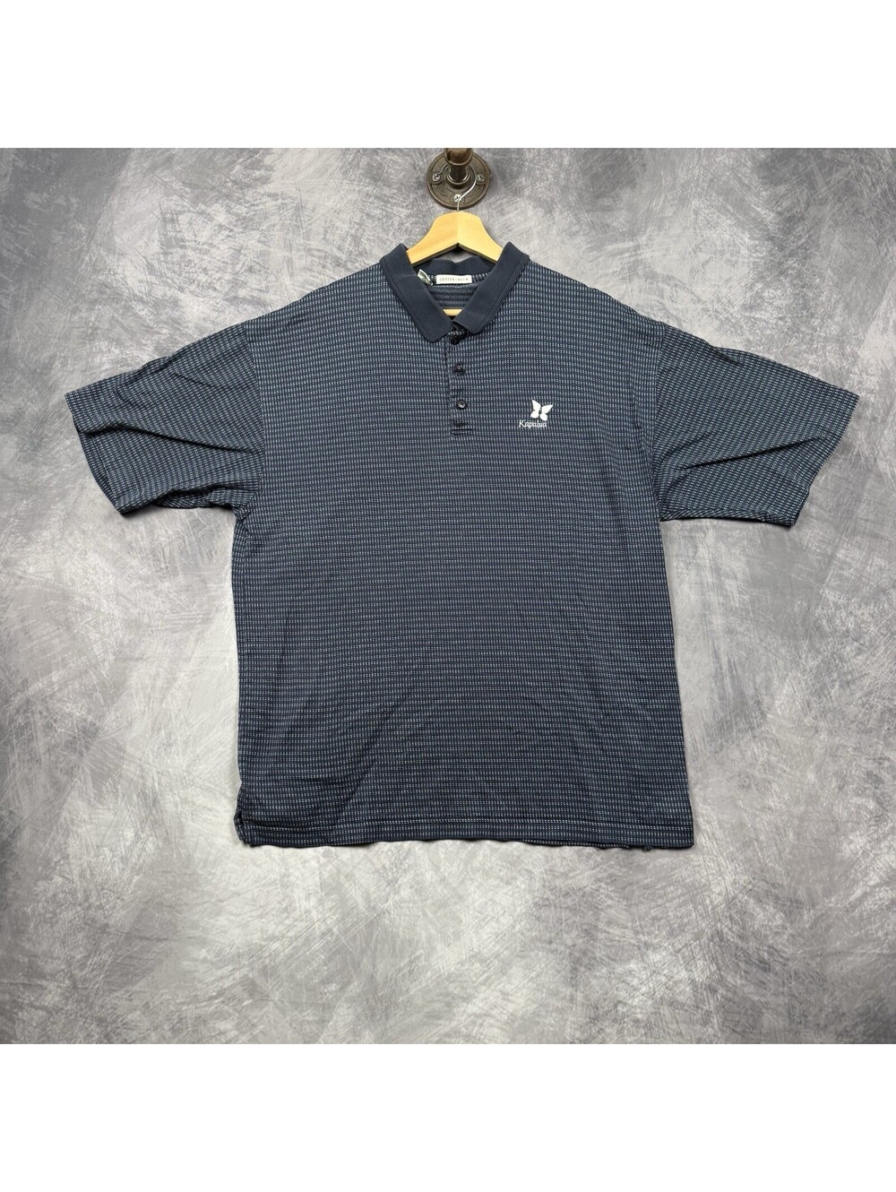 Cutter & Buck Men's Kapalua Golf Embroidered Golf Polo XL BLUE